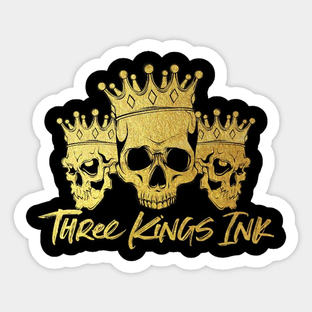 Three Kings Ink Sticker by Kate Stacy